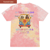 Living Life in Peace Premium Tie-dye Unisex Shirt