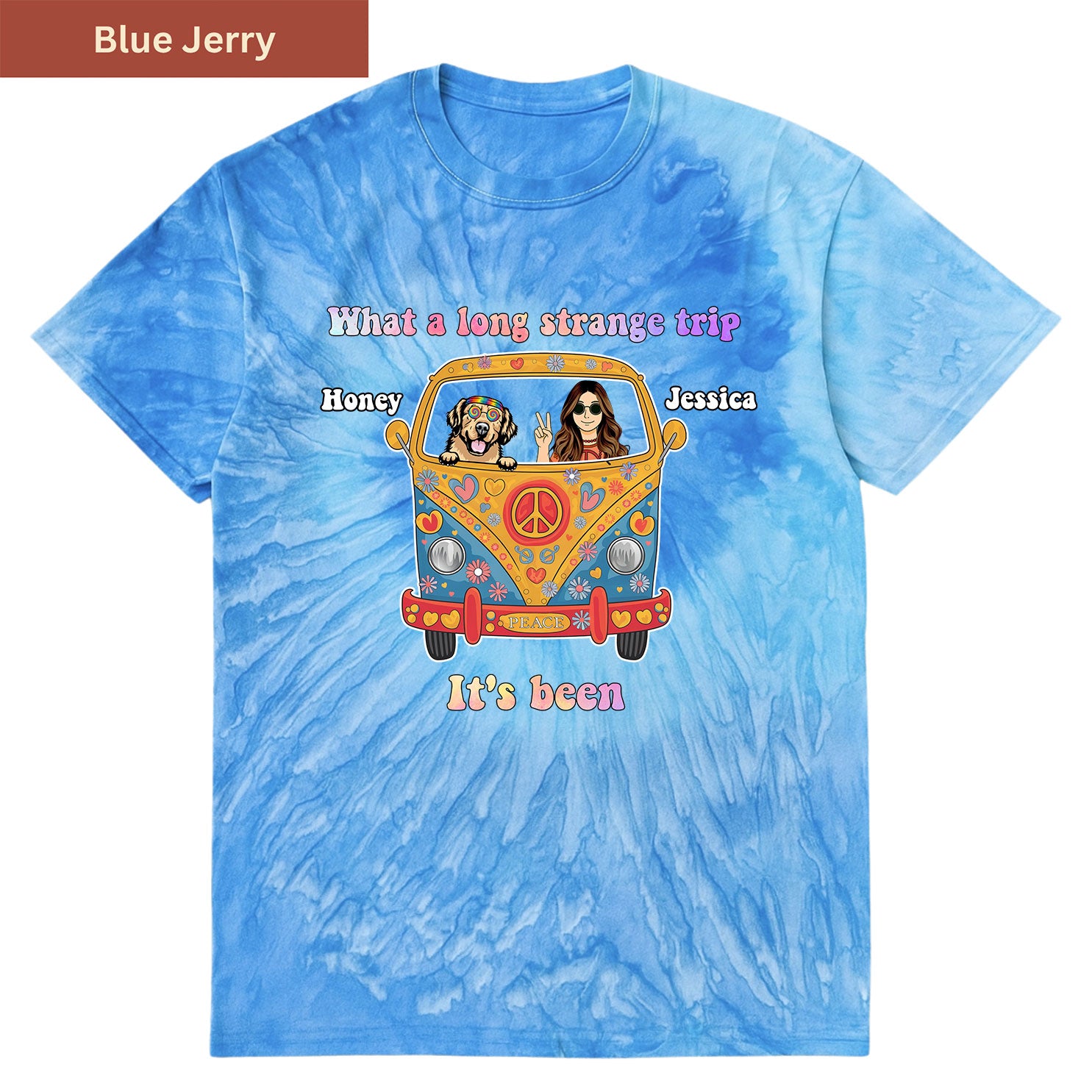 Long Strange Trip Premium Tie-dye Unisex Shirt