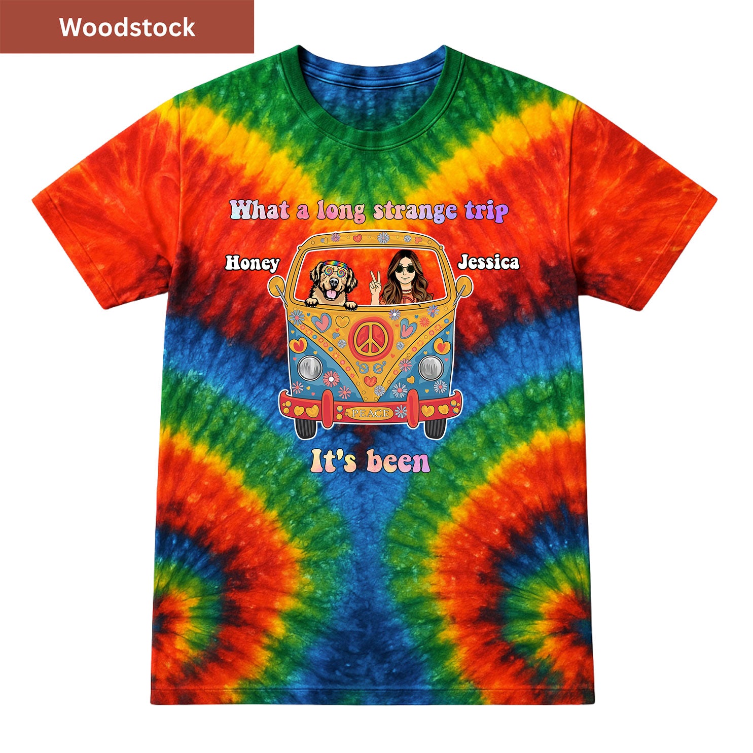 Long Strange Trip Premium Tie-dye Unisex Shirt
