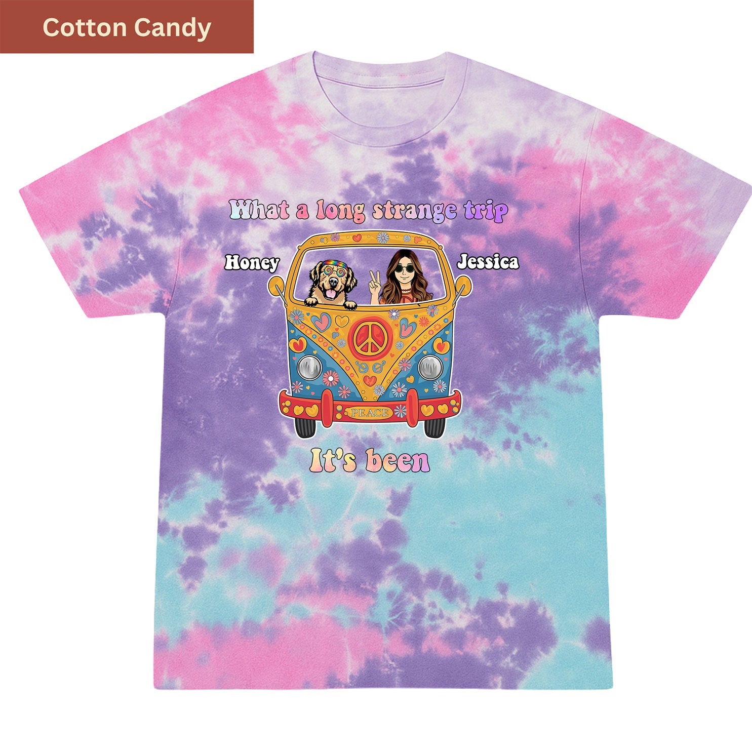 Long Strange Trip Premium Tie-dye Unisex Shirt