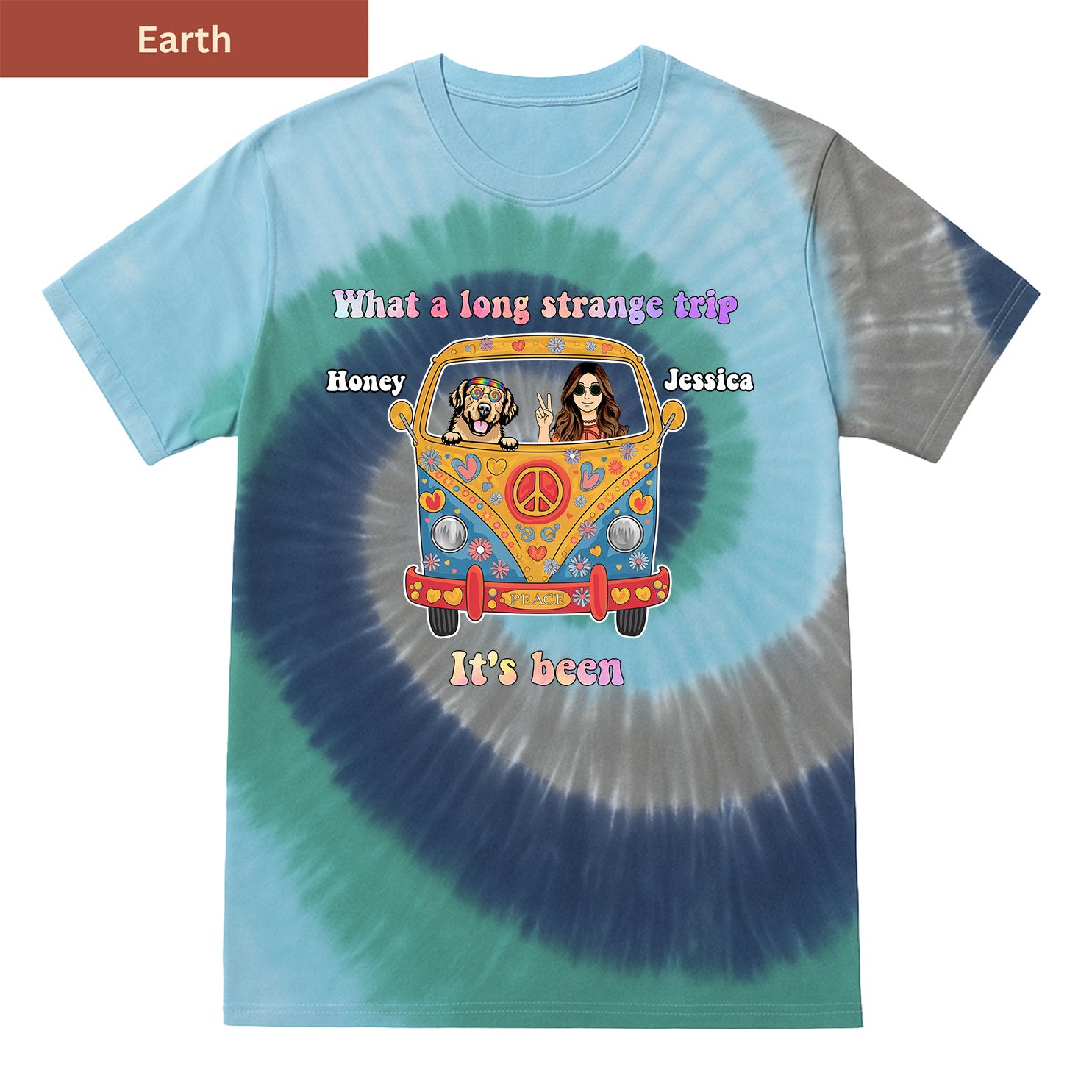 Long Strange Trip Premium Tie-dye Unisex Shirt