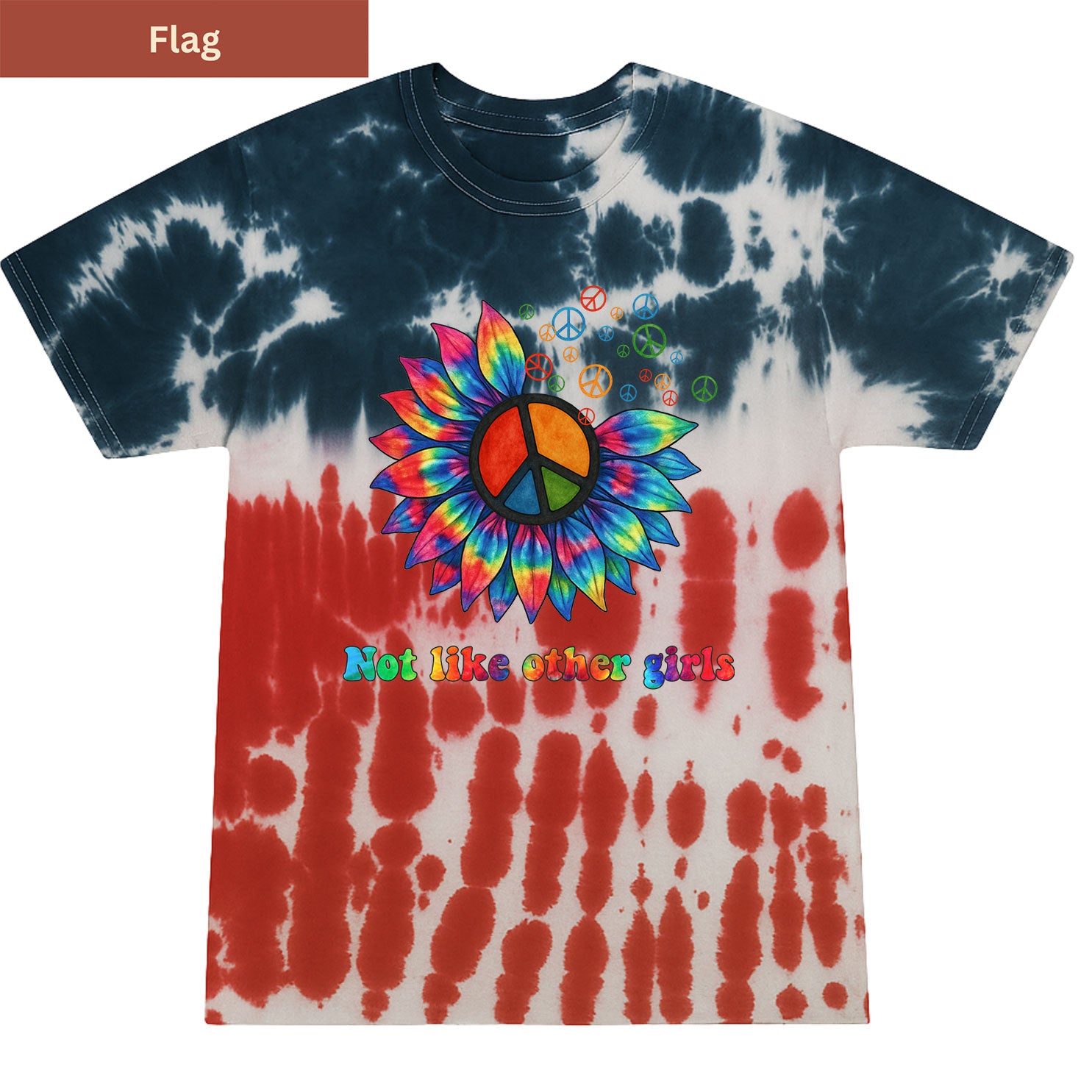 Not Like Other Girls  Premium Tie-dye Unisex Shirt